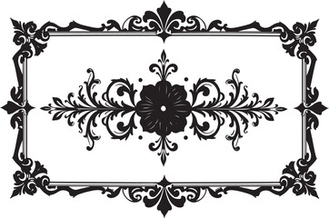 Naklejka premium Ornate Laser-Cut Frame Bundle