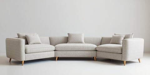 Contemporary Three-Piece Sofa Design