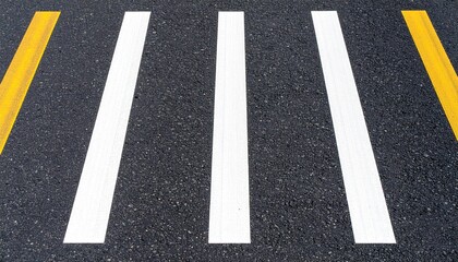 asphalt road with lines