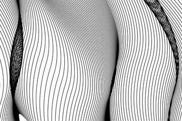 black and white background . liner pattern texture 