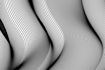 black and white background . liner pattern texture 