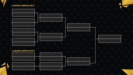 team bracket tournament design template