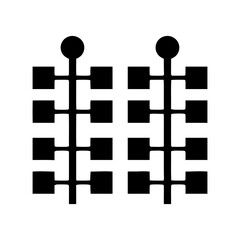 Cybersecurity shield icon with network lines for digital defense, data protection. Represents firewall tech, secure internet connections, online safety. For IT security themes.