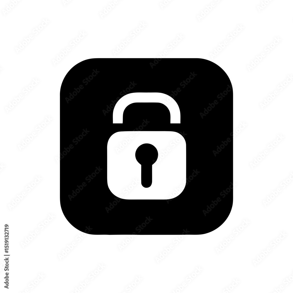 Poster password entry field, three asterisks icon for hidden input, security, privacy. symbolizes user logi