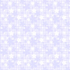 Floral Pattern Background,  Seamless Flower Design, Vintage Botanical Texture