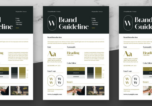 Black And Green Brand Guidelines