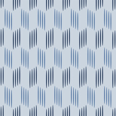 Japanese Zigzag Stripe Checkered Vector Seamless Pattern
