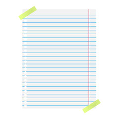 blank note paper