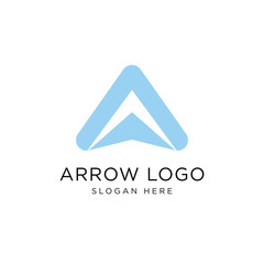 Fototapeta premium Arrow Logo Design Graphic Vector 