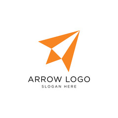 Obraz premium Arrow Logo Design Graphic Vector 