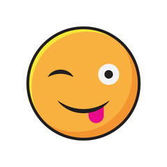 Fototapeta premium Emoji Day Illustration