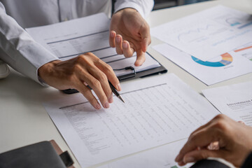 Business people working together in office