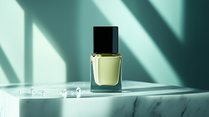 A photo of nail polish bottle