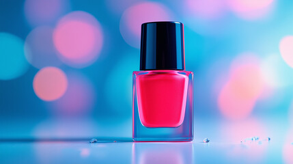A photo of nail polish bottle