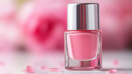 A photo of nail polish bottle