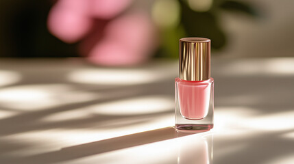 A photo of nail polish bottle