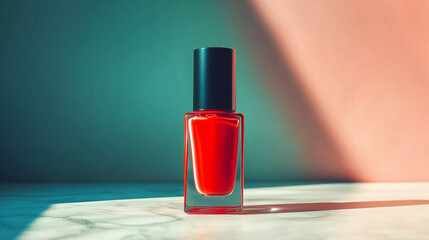 A photo of nail polish bottle