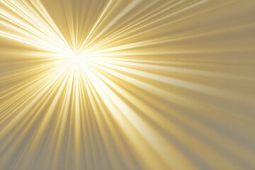 Abstract image depicting a radiant, golden light emanating from a central point, radiating outwards in a starburst pattern, creating a dynamic and energetic visual effect