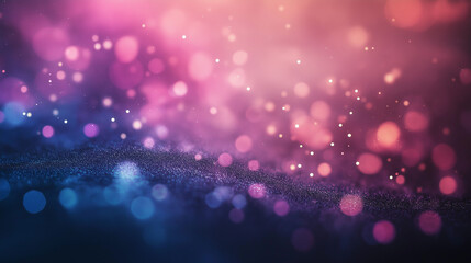 This picture shows a dreamy background with colorful bokeh lights twinkling against a dark backdrop, creating a romantic and mysterious atmosphere.