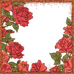 frame, flower, floral, border, decoration, leaf, flowers, pink, vector, design, nature, spring, wreath, illustration, pattern, art, card, beauty, blossom, summer, plant, bloom, heart, ornament, love, 
