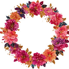 frame, flower, floral, border, decoration, leaf, flowers, pink, vector, design, nature, spring, wreath, illustration, pattern, art, card, beauty, blossom, summer, plant, bloom, heart, ornament, love, 