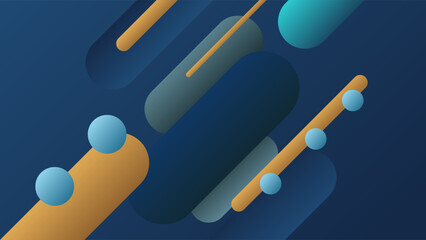 ABSTRACT BACKGROUND ELEGANT DARK BLUE GRADIENT SMOOTH LIQUID COLORFUL DESIGN WITH DIAGONAL GEOMETRIC SHAPES VECTOR TEMPLATE GOOD FOR MODERN WEBSITE, WALLPAPER, COVER DESIGN 