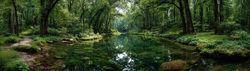 Fototapeta premium Embrace the serenity of nature,