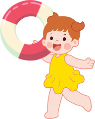 물놀이 어린이 튜브