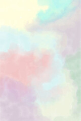 Hand drawn colorful abstract watercolor, creative art background.