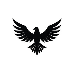 Eagle Minimalist Vector Silhouette