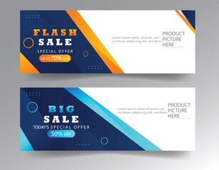 sale banner template design  big sale  flash sale. modern banner design.