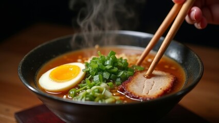 thai noodle soup with pork