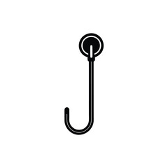 Wall Hook Clean Vector Design