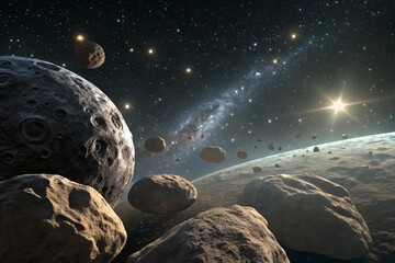 Ethereal Cosmic Abstract Backgrounds
