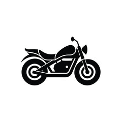 Fototapeta premium Motorcycle Sleek Vector Silhouette