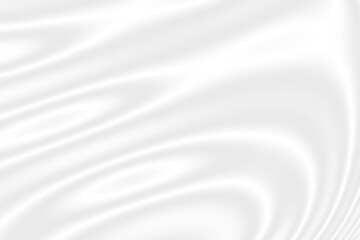 abstract smooth elegant white fabric silk texture soft background, flowing satin waves.
