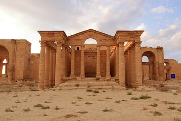 Hatra, Iraq, ancient city in Upper Mesopotamia located in present-day eastern Nineveh Governorate