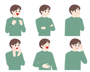 vector illustration of a man