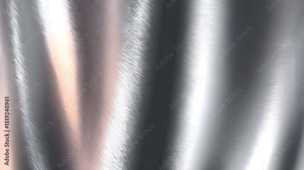 Poster elegant metallic backdrop with a minimal sleek and polished chrome metal surface showcasing a smooth