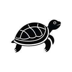 Turtle Wisdom Vector Silhouette