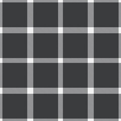 Graceful texture pattern vector, warmth seamless check plaid. Ceremony textile tartan background fabric in white and grey colors.