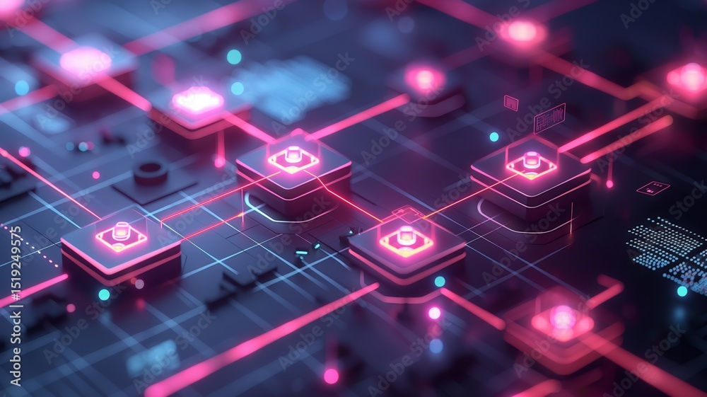 Poster advanced cloud storage solutions integrate artificial intelligence for enhanced data management and 
