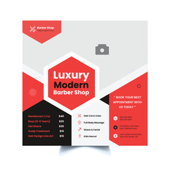 Barbershop Post Template 