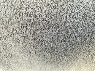The grey towel texture