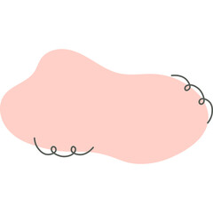 Aesthetic Blob Textbox