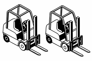 forklift truck icon