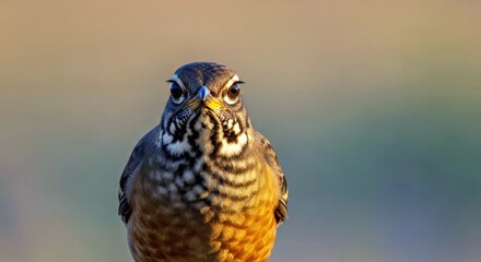 A majestic Thrush