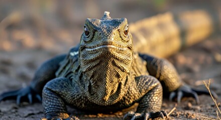 A majestic Tuatara