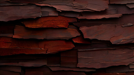 Dark Red Brown Textured Wall Design