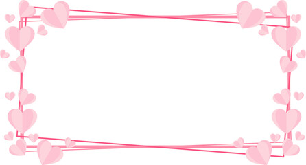 Rectangle Frame Valentine's Day